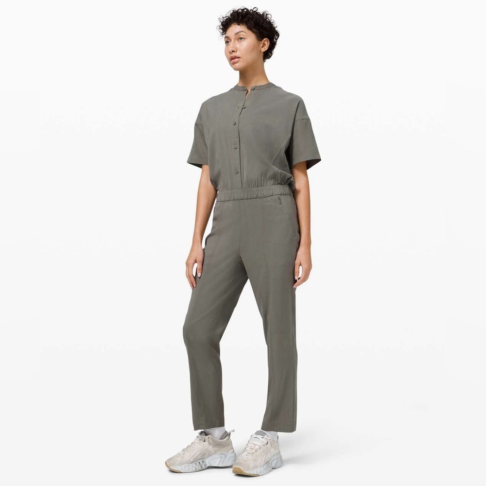NWT Lululemon Perfectly Poised Jumpsuit
Grey Sage (109) - Picture 9 of 11